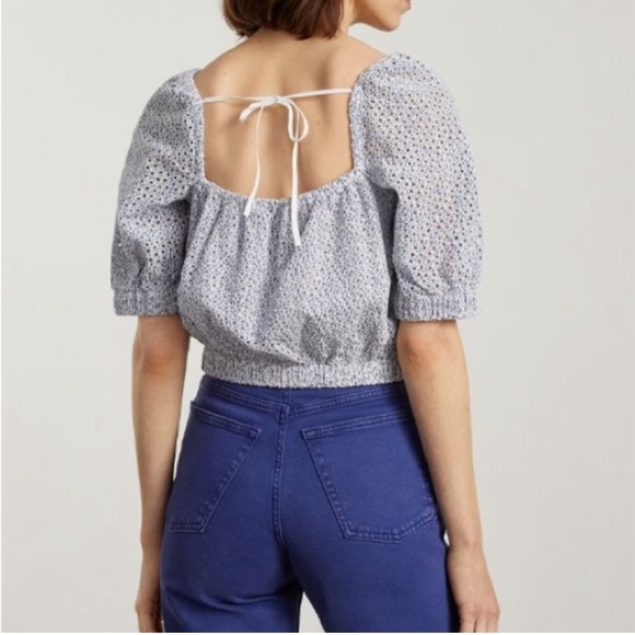 100% Cotton Eyelet top from Everlane - Picture 3 of 6